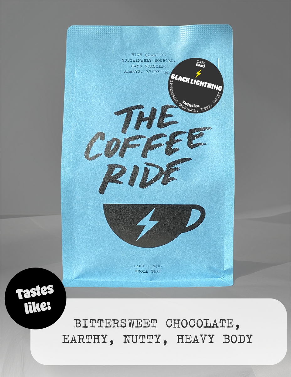 The Coffee Ride - Black Lightning Blend - Dark Roast – The Coffee
