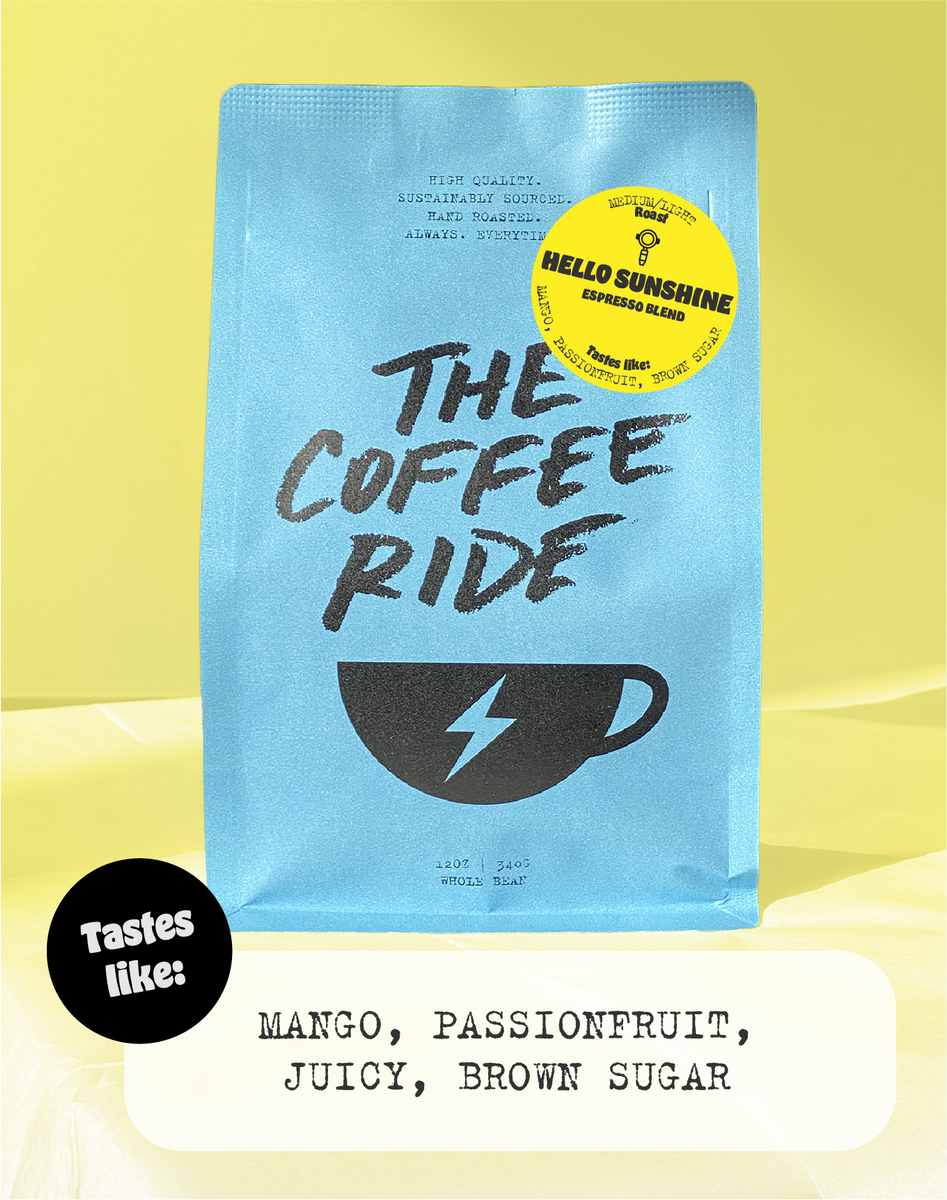 Hello Sunshine Espresso – The Coffee Ride Coffee Roasting Co.