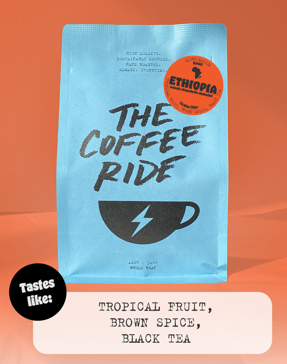 Ethiopia Organic Yirgacheffe Chelchele – The Coffee Ride Coffee