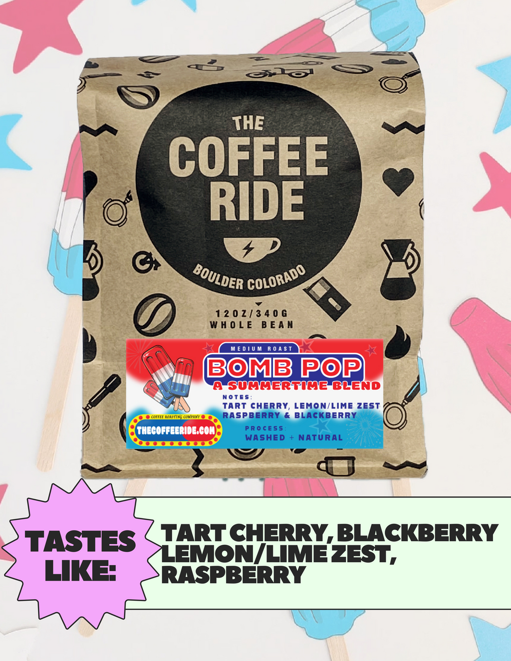 Bomb Pop - A Summertime Blend