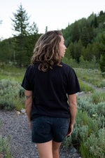 Coffee Cup Dot Logo pocket tee