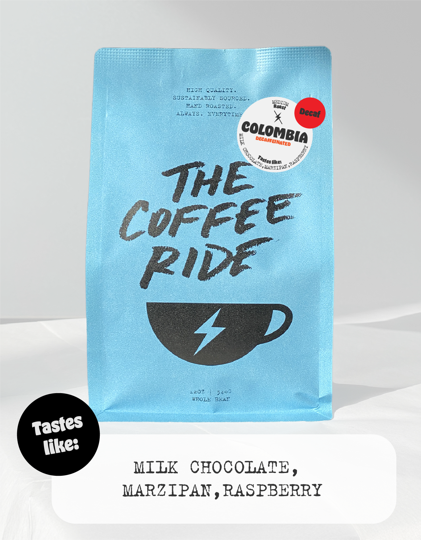 Decaf Colombia Excelso – The Coffee Ride Coffee Roasting Co. Decaf Colombia Excelso – The Coffee Ride Coffee Roasting Co.